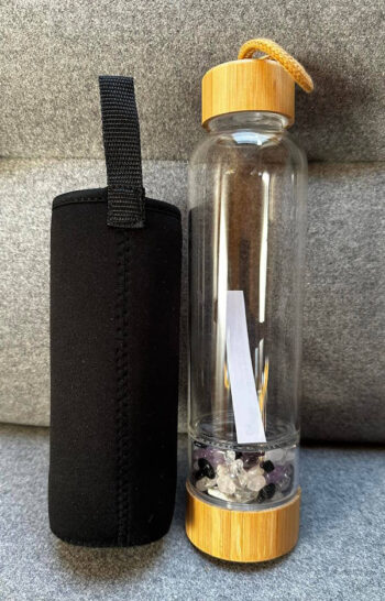 Flasche mit Hülle